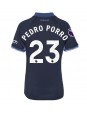 Tottenham Hotspur Pedro Porro #23 Auswärtstrikot für Frauen 2023-24 Kurzarm